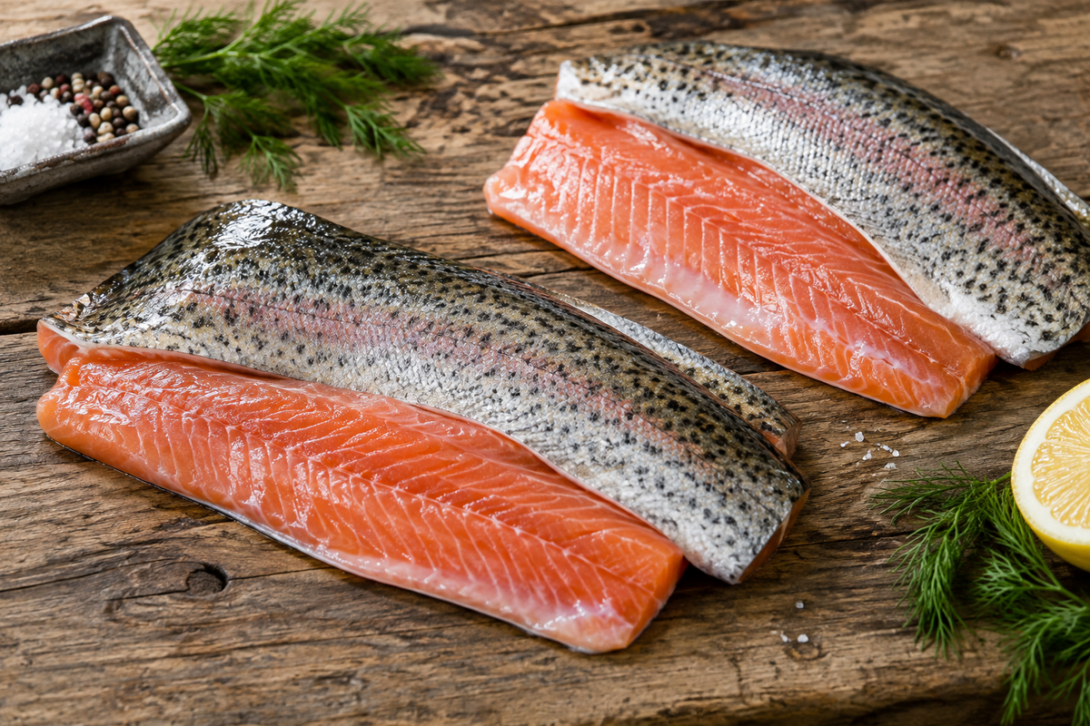 Fresh Rainbow Trout