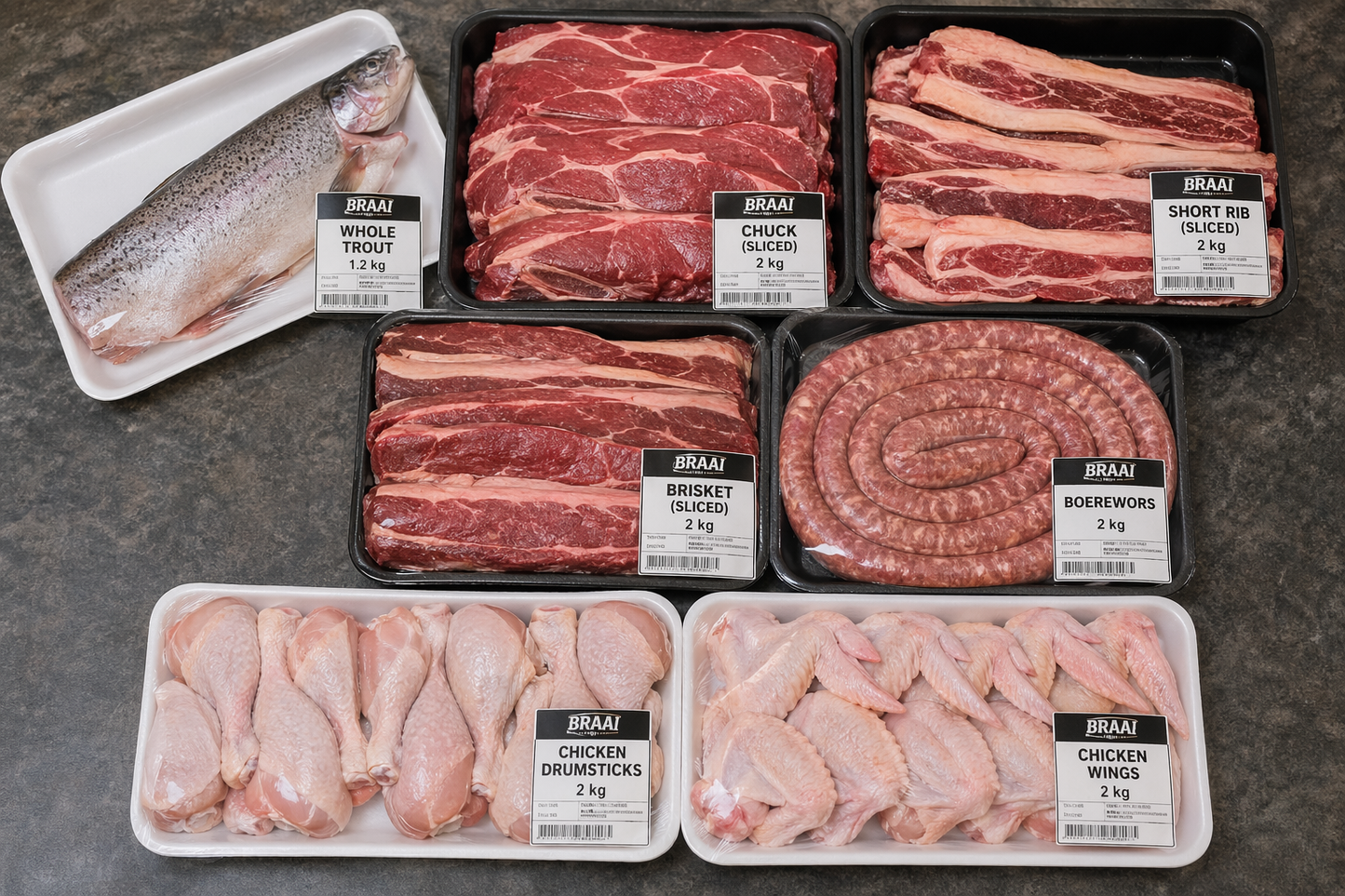 Braai Pack Bulk 20ppl