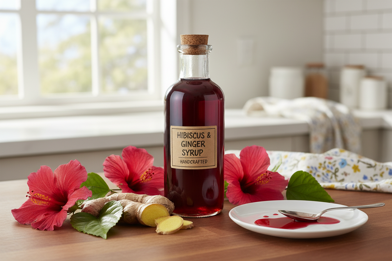 Hibiscus Syrup (1L)